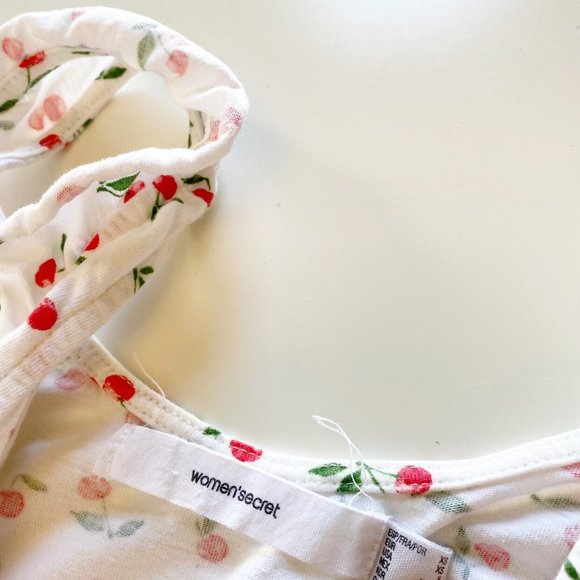 Woman’s Secret Cherry Pajama Set | Size XS - Picture 5 of 5